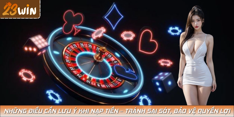 Ghi nhớ các lưu ý quan trọng để nạp tiền an toàn, không gặp lỗi