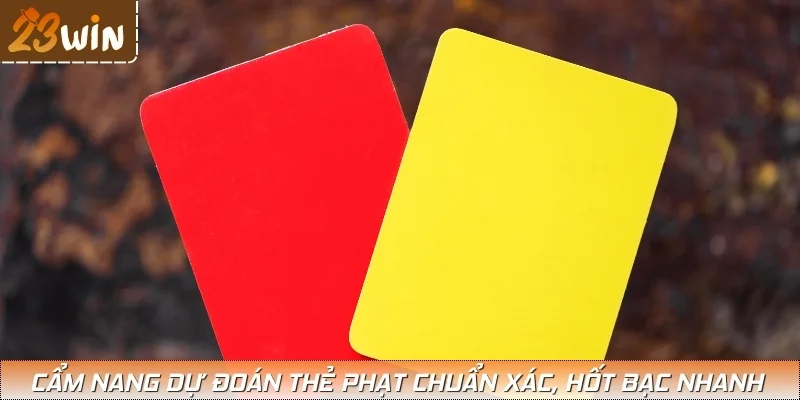 Ghi nhớ các bí kíp chơi kèo thẻ phạt bất bại từ chuyên gia