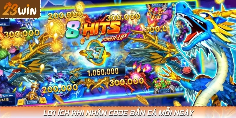 Nhận code bắn cá mỗi ngày - Tích lũy thưởng cực khủng